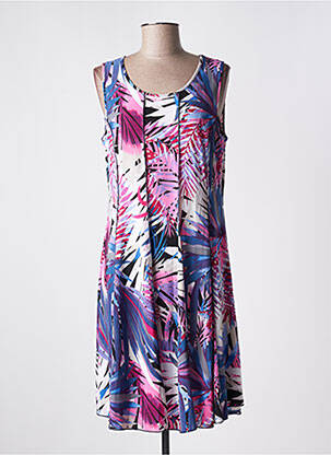 Rochie scurtă fără mâneci fără mâneci violet GENUINE femeie