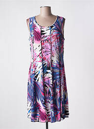 Rochie scurtă fără mâneci fără mâneci violet GENUINE femeie