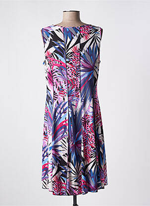 Rochie scurtă fără mâneci fără mâneci violet GENUINE femeie