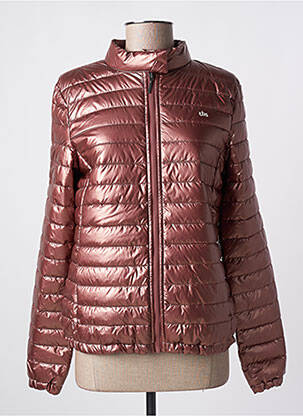 Geacă matlasată roz TBS femeie