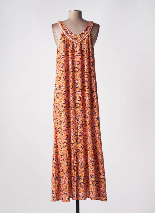 Rochie lungă portocaliu LOLA ESPELETA femeie