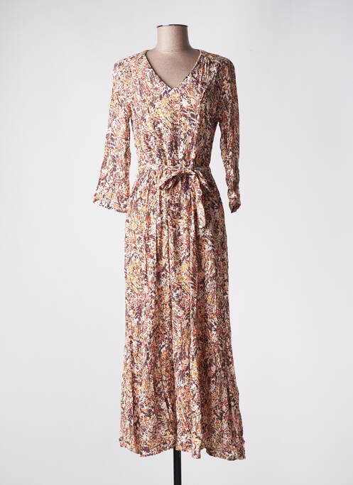 Rochie lungă bej JULIE GUERLANDE femeie