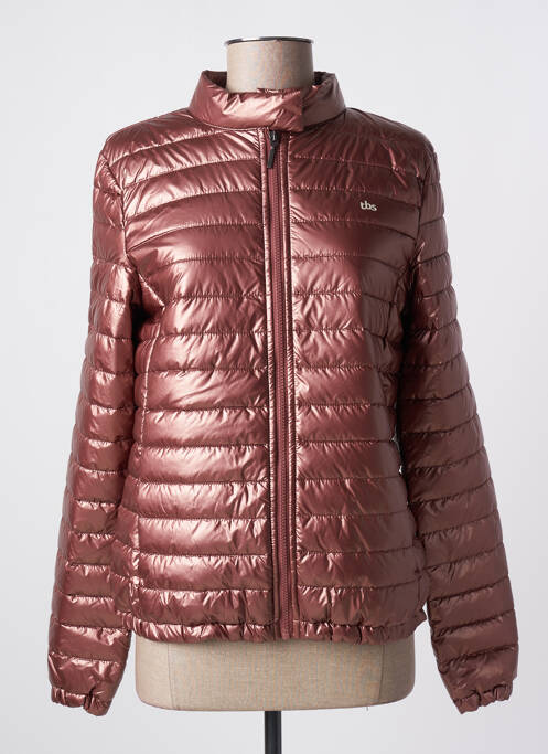 Geacă matlasată roz TBS femeie