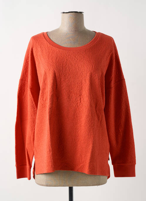 Top portocaliu TBS femeie