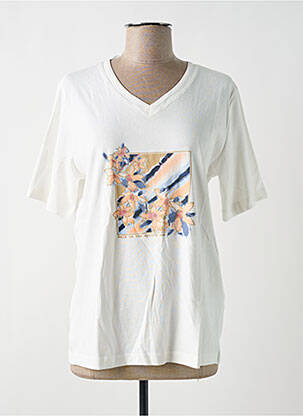 Tricou alb BRANDTEX femeie