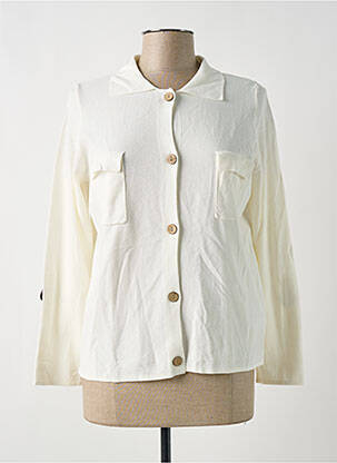 Vestă cu mâneci lungi bej TRIPODE femeie