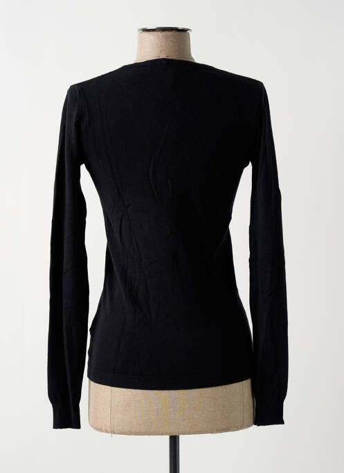 Vestă cu mâneci lungi negru QUATRE VINGT JOURS femeie