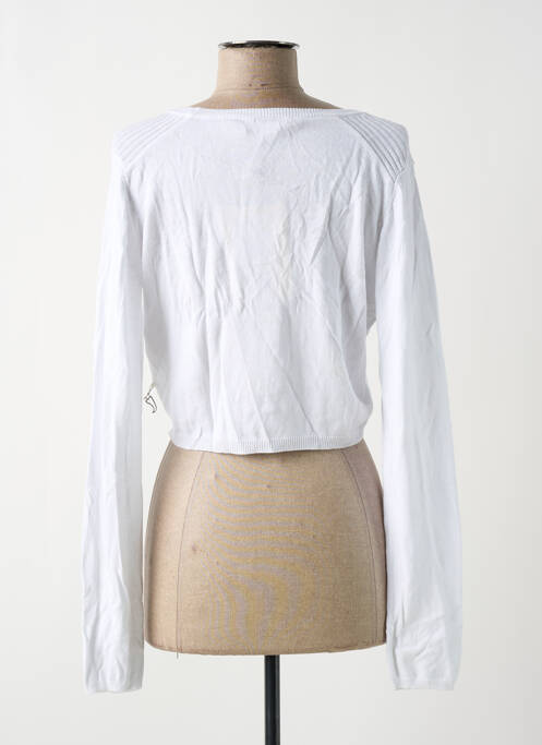 Vestă cu mâneci lungi alb LOLA ESPELETA femeie