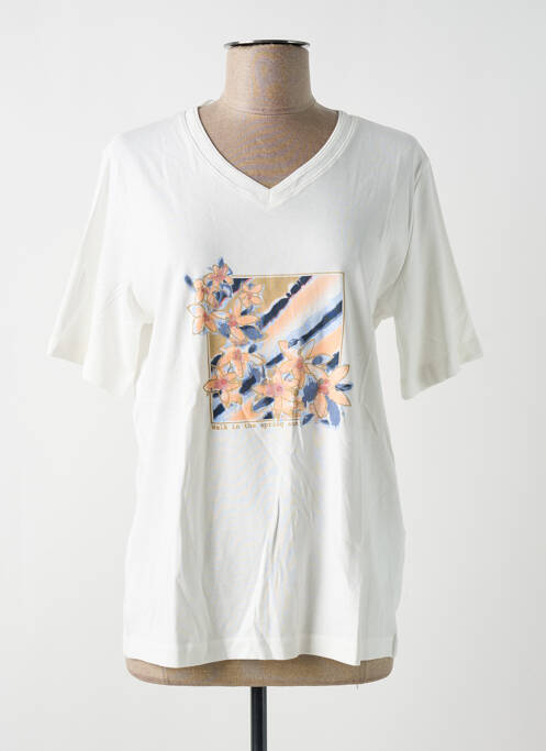 Tricou alb BRANDTEX femeie