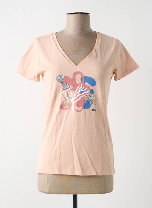 Tricou roz TBS femeie