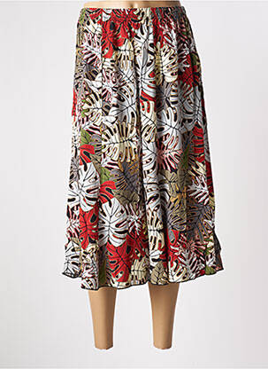 Fustă midi gri QUATRE VINGT JOURS femeie