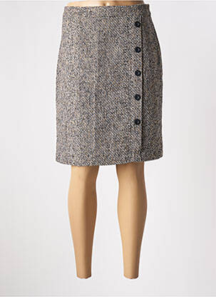 Fustă midi gri BRANDTEX femeie