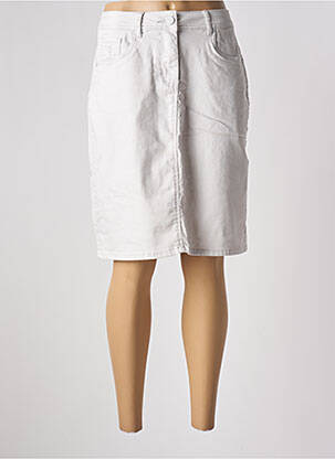 Fustă midi gri GRIFFON femeie