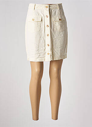 Fustă scurtă bej LOLA ESPELETA femeie