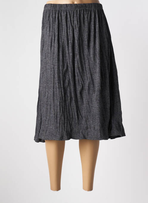 Fustă midi gri EDMOND BOUBLIL femeie