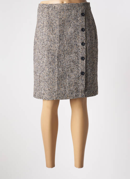 Fustă midi gri BRANDTEX femeie