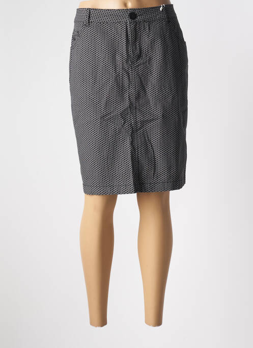 Fustă midi gri TBS femeie