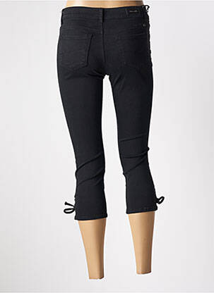 Pantalon trei sferturi elasticitate talie joasă negru TEDDY SMITH femeie