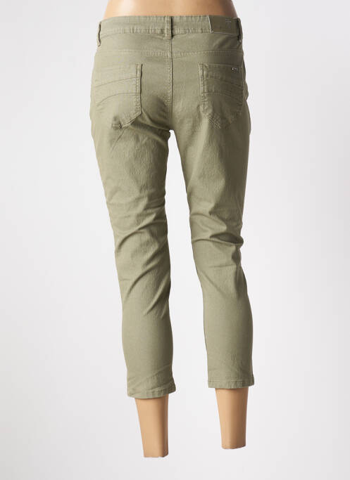 Pantalon trei sferturi verde GRIFFON femeie