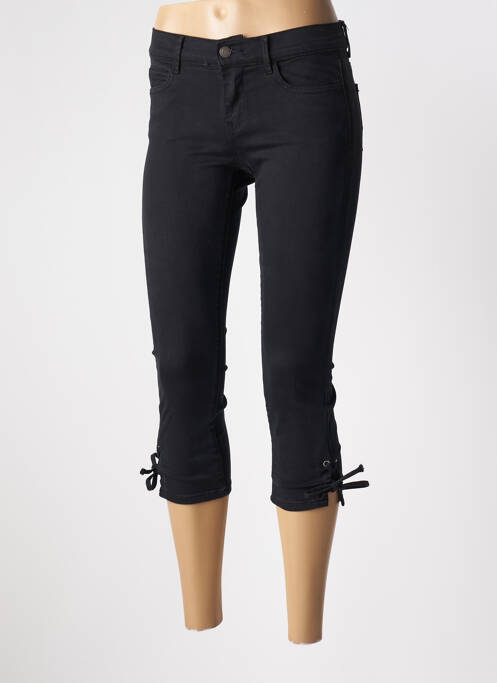 Pantalon trei sferturi negru TEDDY SMITH femeie