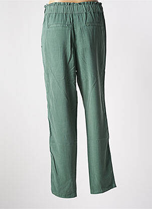 Pantalon drept țesătură poplin mărime normală verde LOLA ESPELETA femeie
