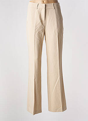 Pantalon evazat bej BRANDTEX femeie