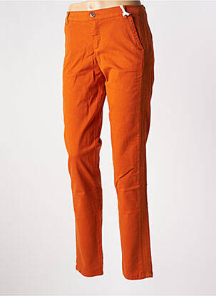 Pantalon chino talie joasă talie joasă portocalie LOLA ESPELETA femeie