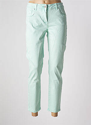 Blugi cu croială dreaptă verde BRANDTEX femeie