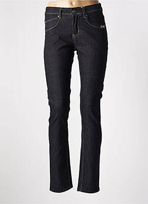 Blugi cu croială slim negru QUATRE VINGT JOURS femeie