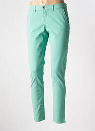 Pantalon chino talie joasă talie joasă verde LOLA ESPELETA femme