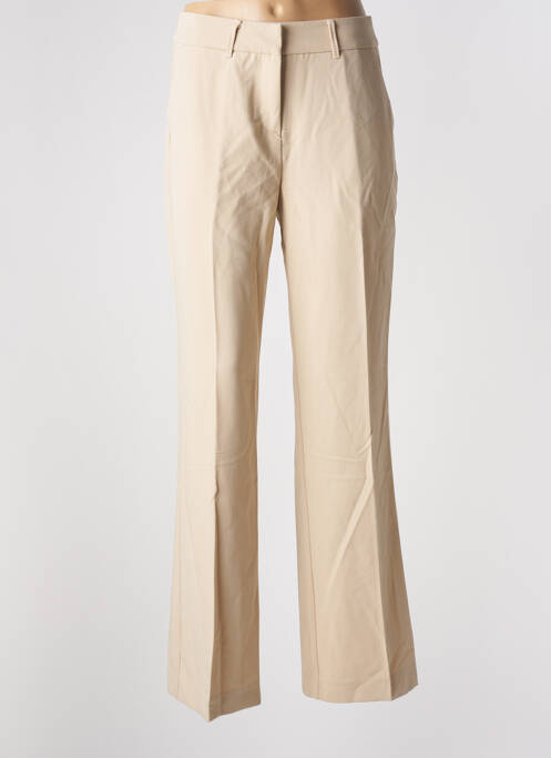 Pantalon evazat bej BRANDTEX femeie