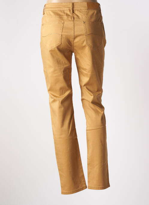 Pantalon slim galben YZY femeie