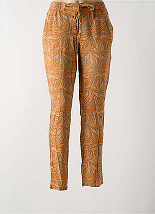 Pantalon slim maro BRANDTEX femeie