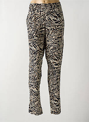 Pantalon slim negru JULIE GUERLANDE femeie