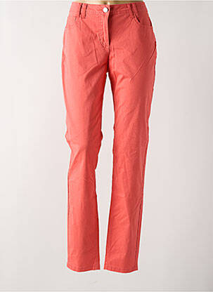 Pantalon slim portocaliu BRANDTEX femeie