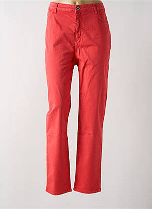 Pantalon slim roșu FRED SABATIER femeie