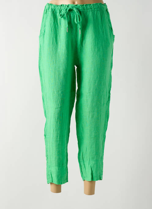 Pantalon drept verde OTTANTOTTO femeie