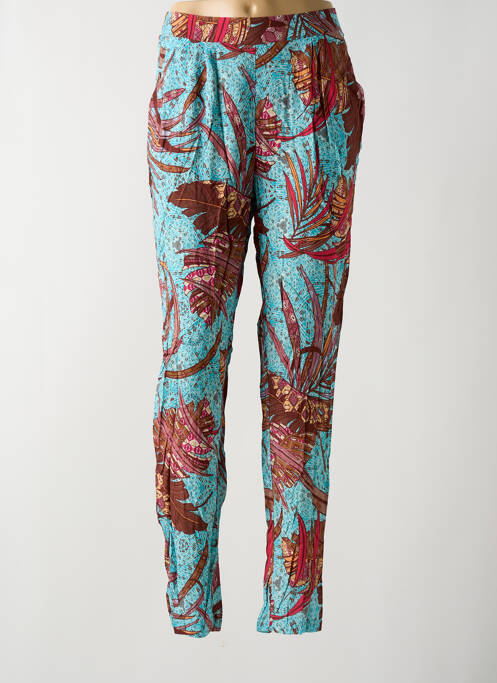 Pantalon slim albastru JULIE GUERLANDE femeie