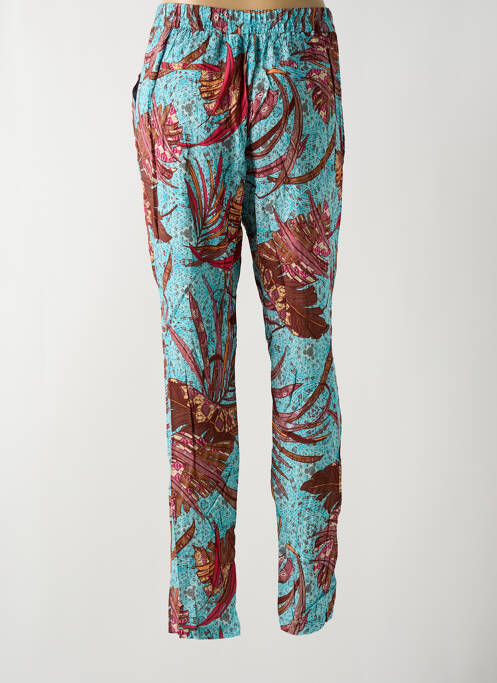 Pantalon slim albastru JULIE GUERLANDE femeie