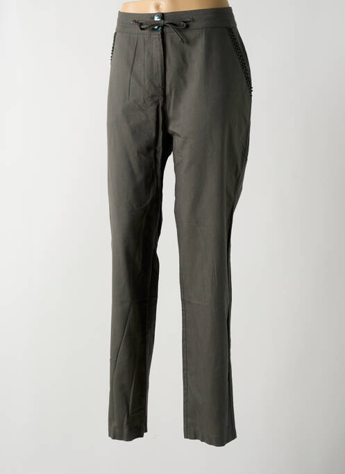 Pantalon chino verde GRIFFON femeie