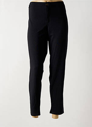 Pantalon 7/8 negru QUATRE VINGT JOURS femeie