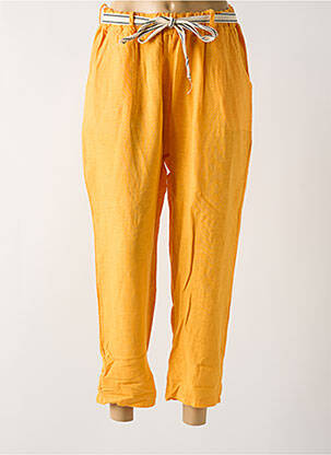 Pantalon drept portocaliu OTTO WERNER femeie