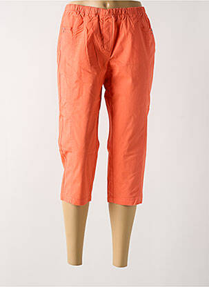 Pantalon trei sferturi portocaliu BRANDTEX femeie