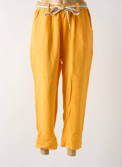 Pantalon drept portocaliu OTTO WERNER femeie