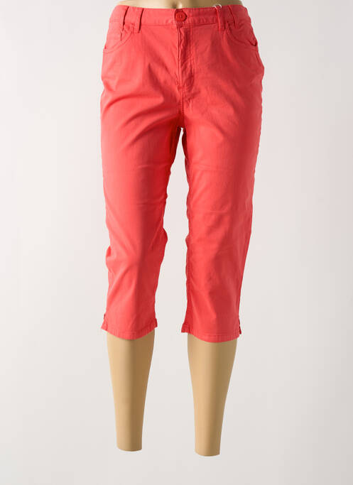 Pantalon trei sferturi roz TBS femeie