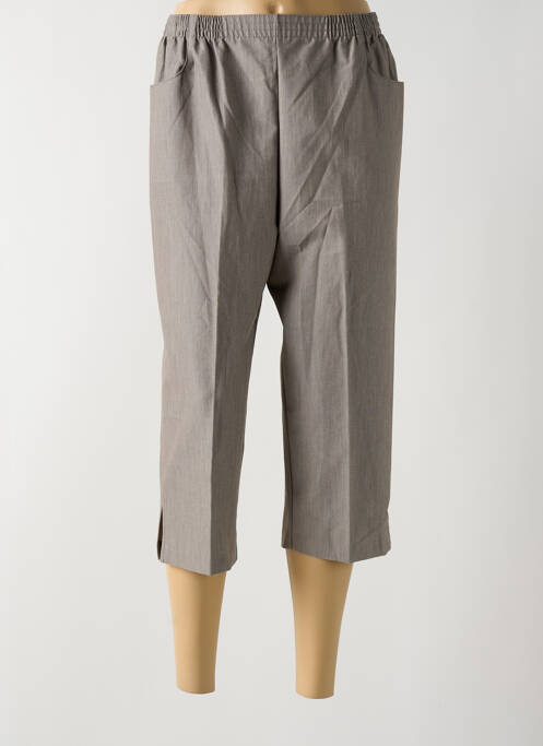 Pantalon trei sferturi maro GRIFFON femeie