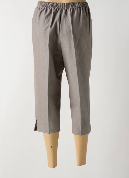 Pantalon trei sferturi maro GRIFFON femeie