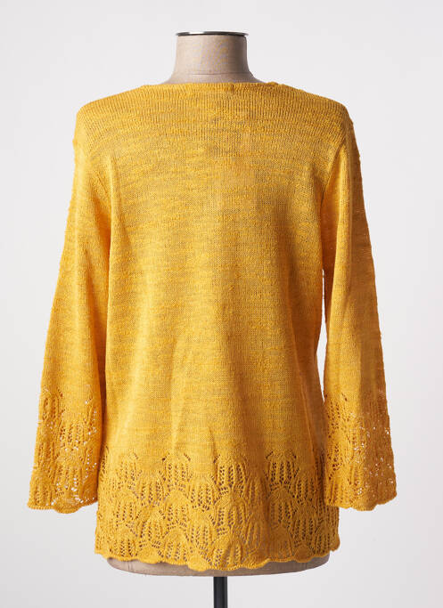 Vestă cu mâneci lungi galben 3020975020983 femeie