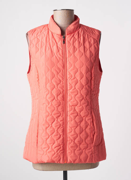 Geacă matlasată buzunare fără glugă portocaliu BRANDTEX femme