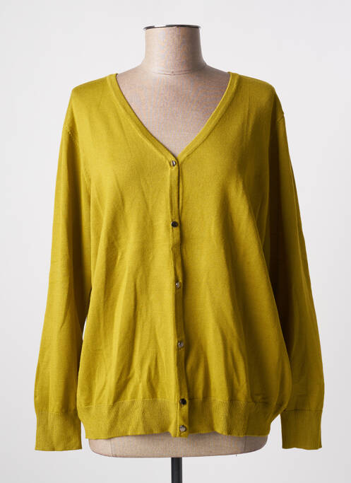 Vestă cu mâneci lungi verde BRANDTEX femeie